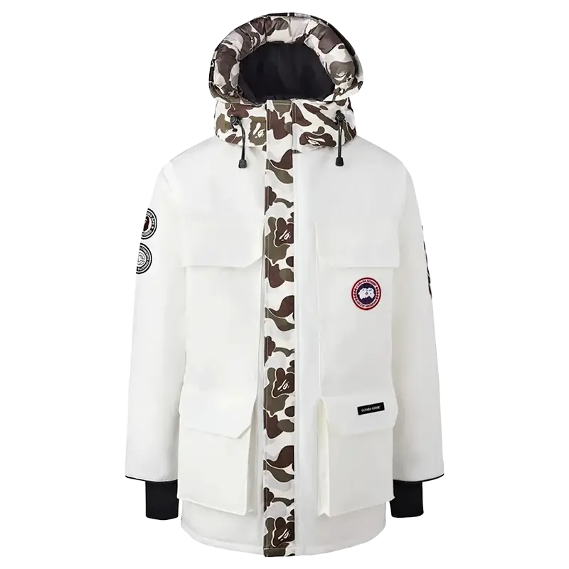 Canada Goose x Bape x Concepts Snow Camo Parka