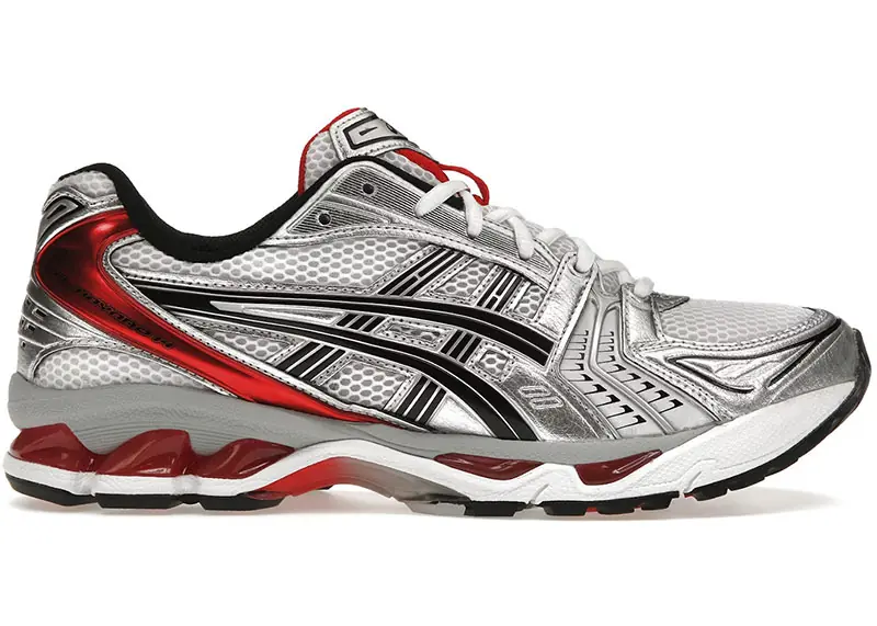 ASICS Gel Kayano 14 White Classic Red