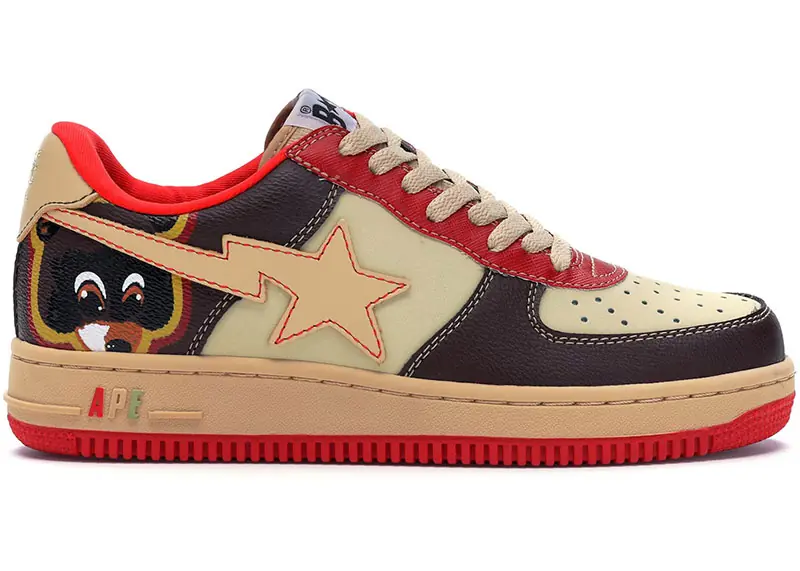 A Bathing Ape BAPE STA Low Kanye West College Dropout